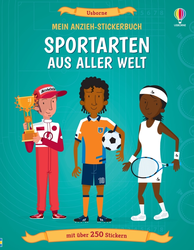 Mein Anzieh-Stickerbuch: Sportarten aus aller Welt main product photo