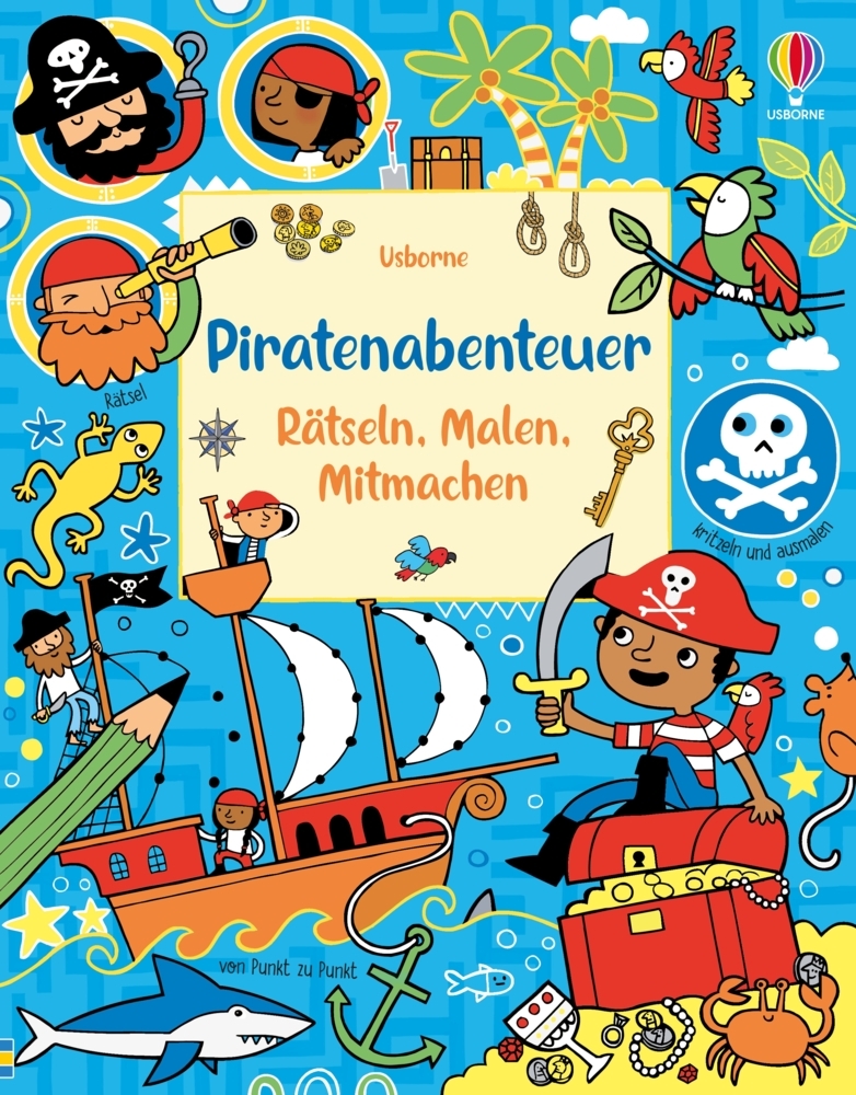 Piratenabenteuer - Rätseln, Malen, Mitmachen main product photo