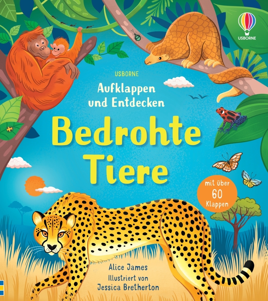 Aufklappen und Entdecken: Bedrohte Tiere main product photo