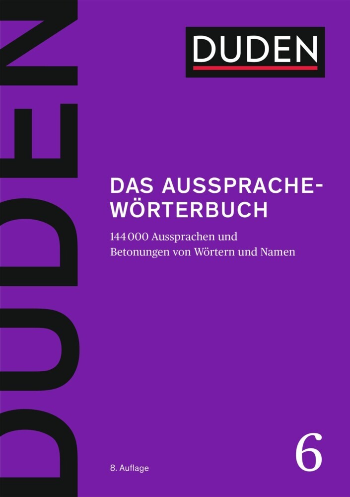 Duden - Das Aussprachewörterbuch main product photo