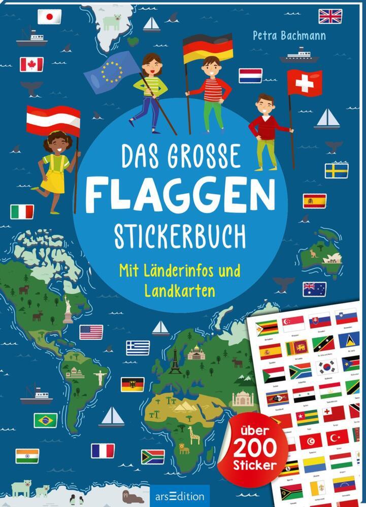 Das große Flaggen-Stickerbuch main product photo