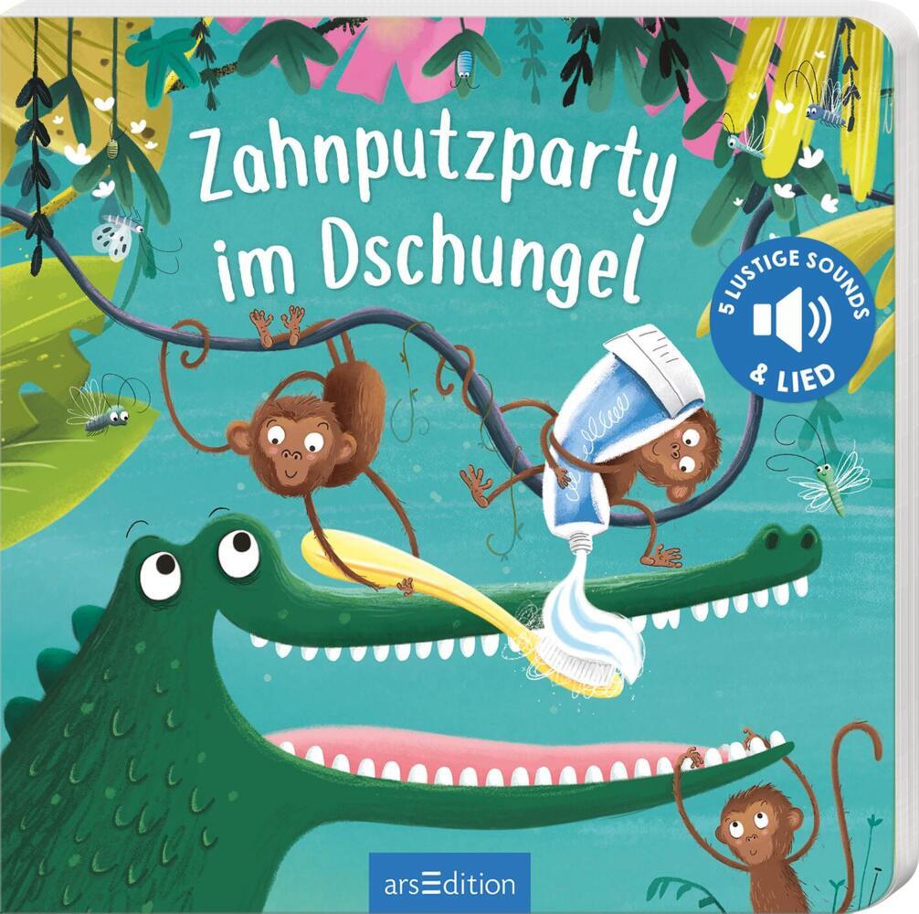 Zahnputzparty im Dschungel main product photo