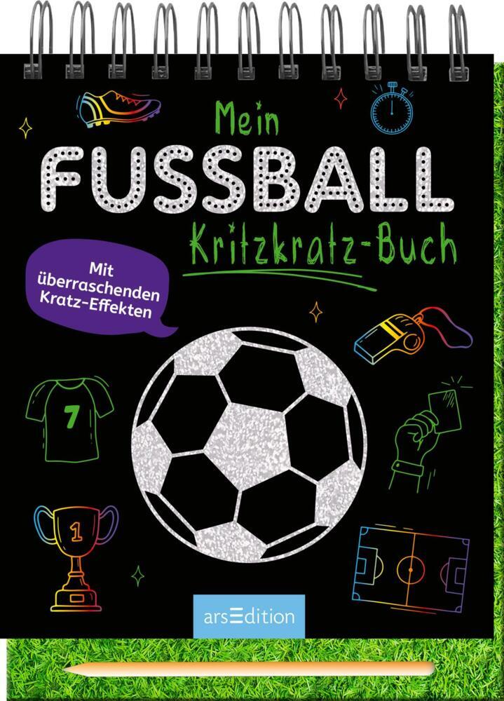 Mein Fußball-Kritzkratz-Buch main product photo