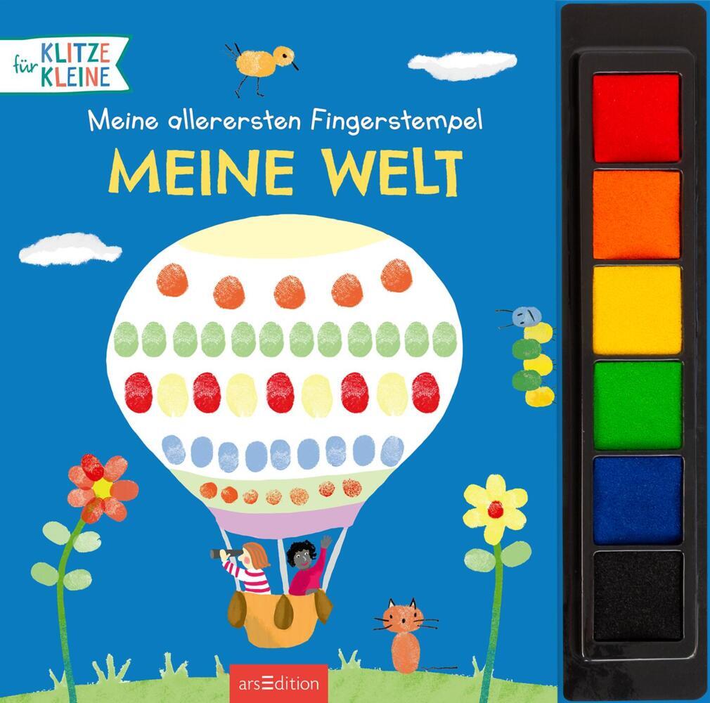 Meine allerersten Fingerstempel Meine Welt main product photo