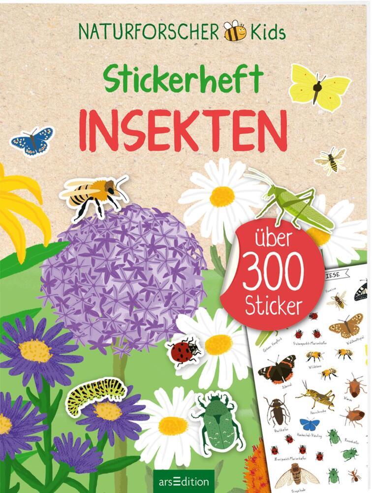 Naturforscher-Kids - Stickerheft Insekten main product photo