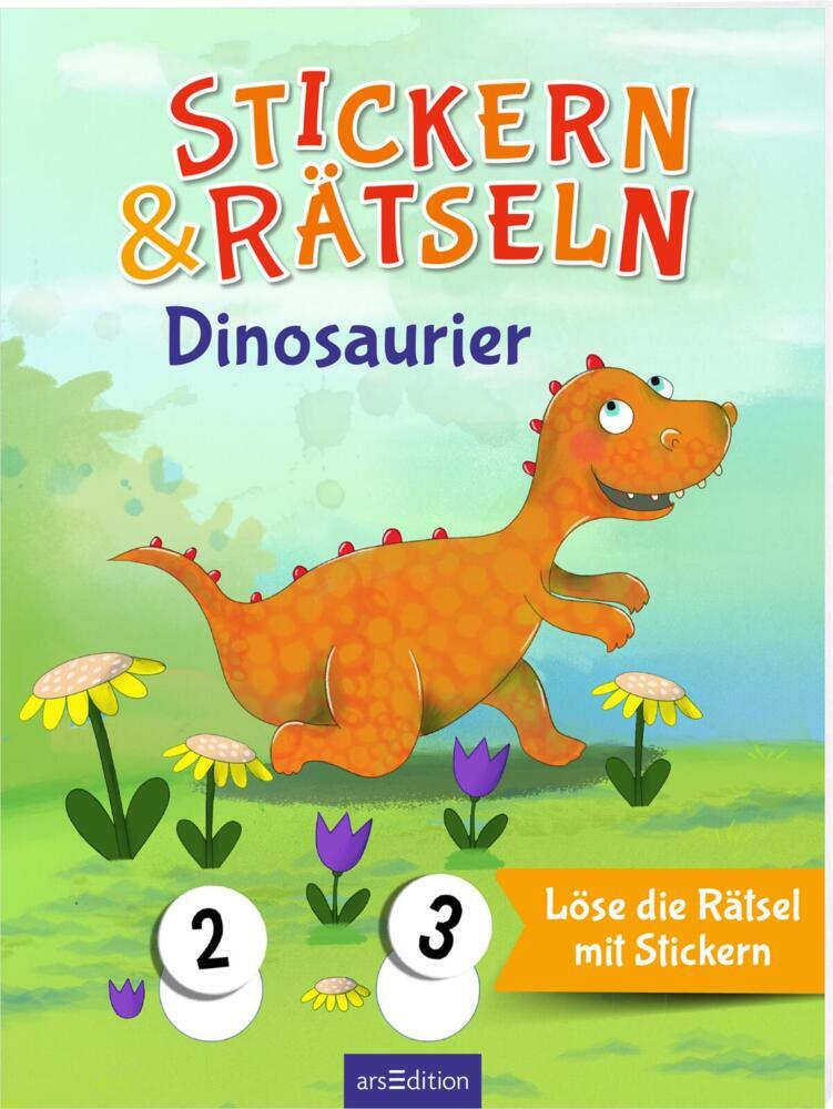 Stickern & Rätseln - Dinosaurier main product photo