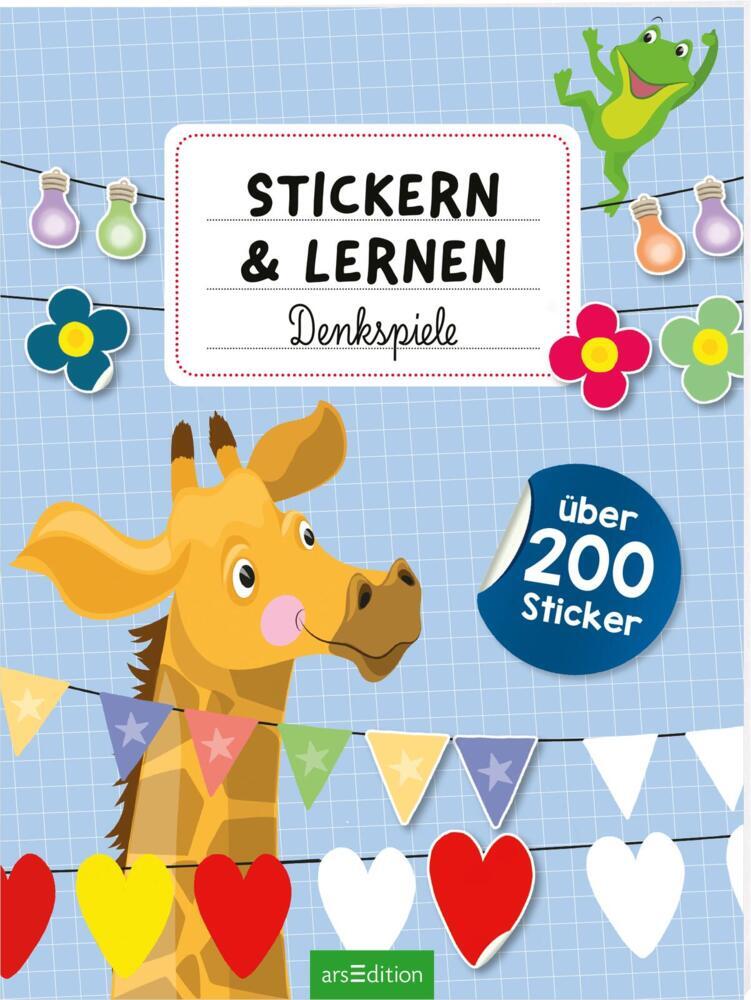 Stickern und Lernen - Denkspiele main product photo