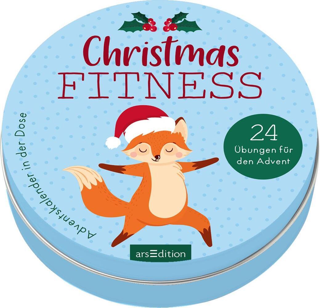 Adventskalender in der Dose. Christmas Fitness main product photo