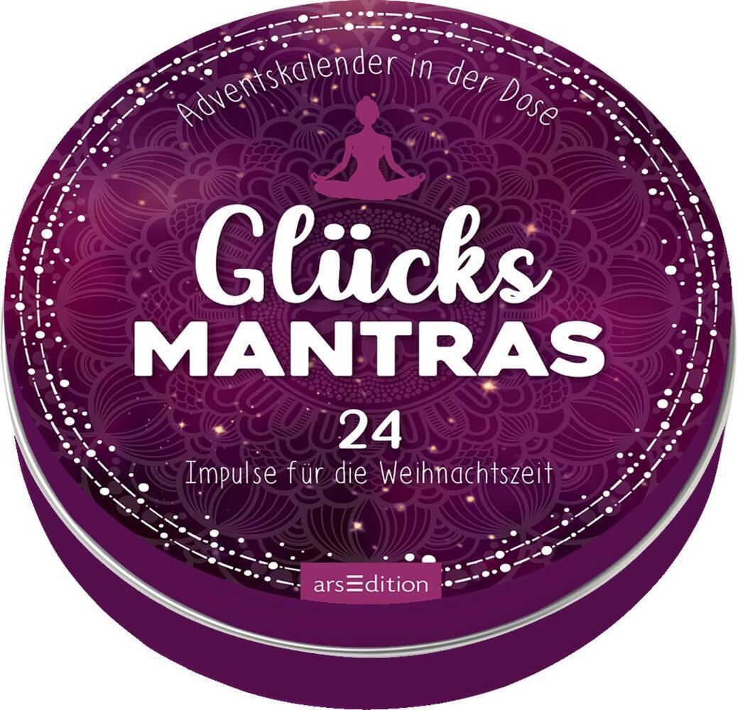 Adventskalender in der Dose. Glücksmantras main product photo