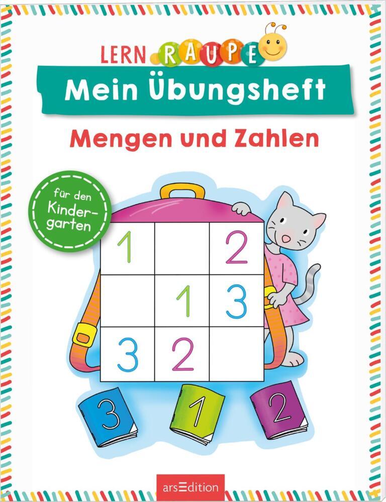 Lernraupe - Mein Übungsheft - Mengen und Zahlen main product photo