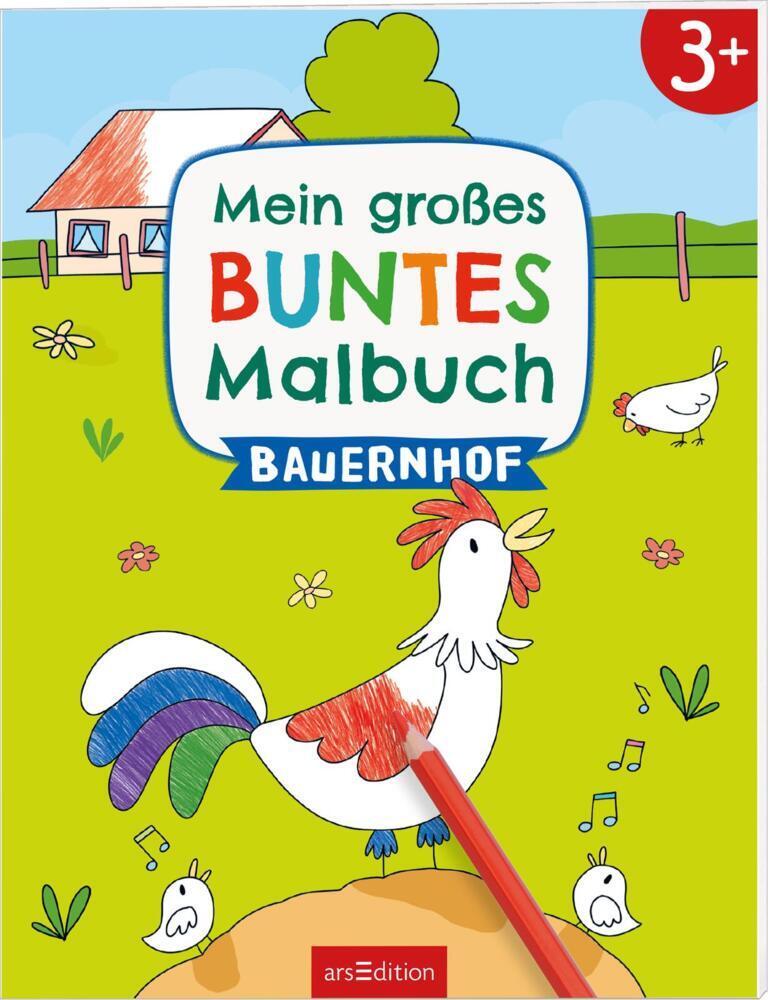 Mein großes buntes Malbuch - Bauernhof main product photo