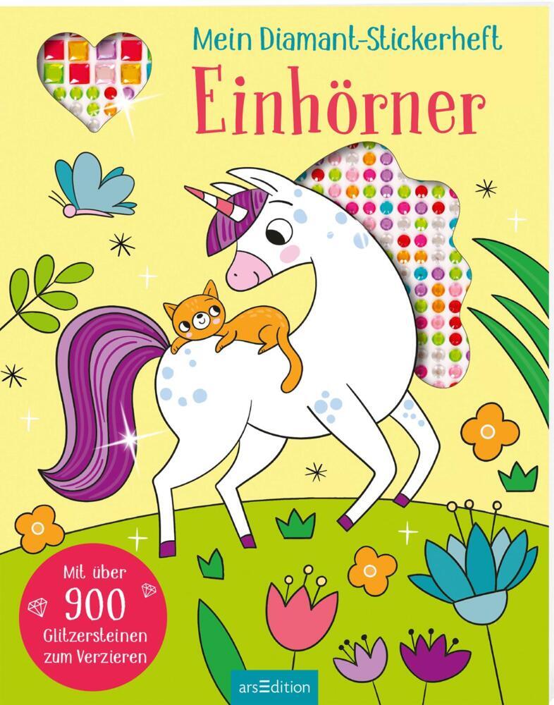 Mein Diamant-Stickerheft - Einhörner main product photo