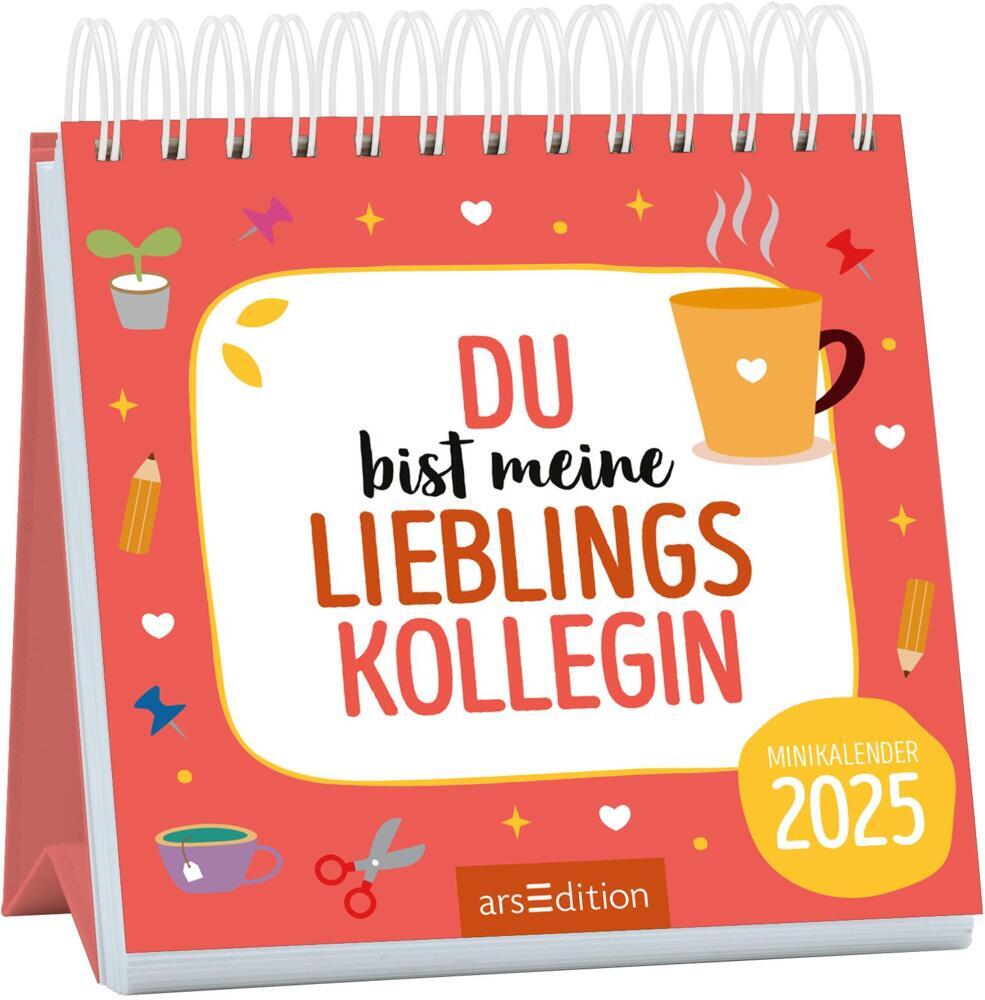 Mini-Monatskalender Du bist meine Lieblingskollegin 2025 main product photo