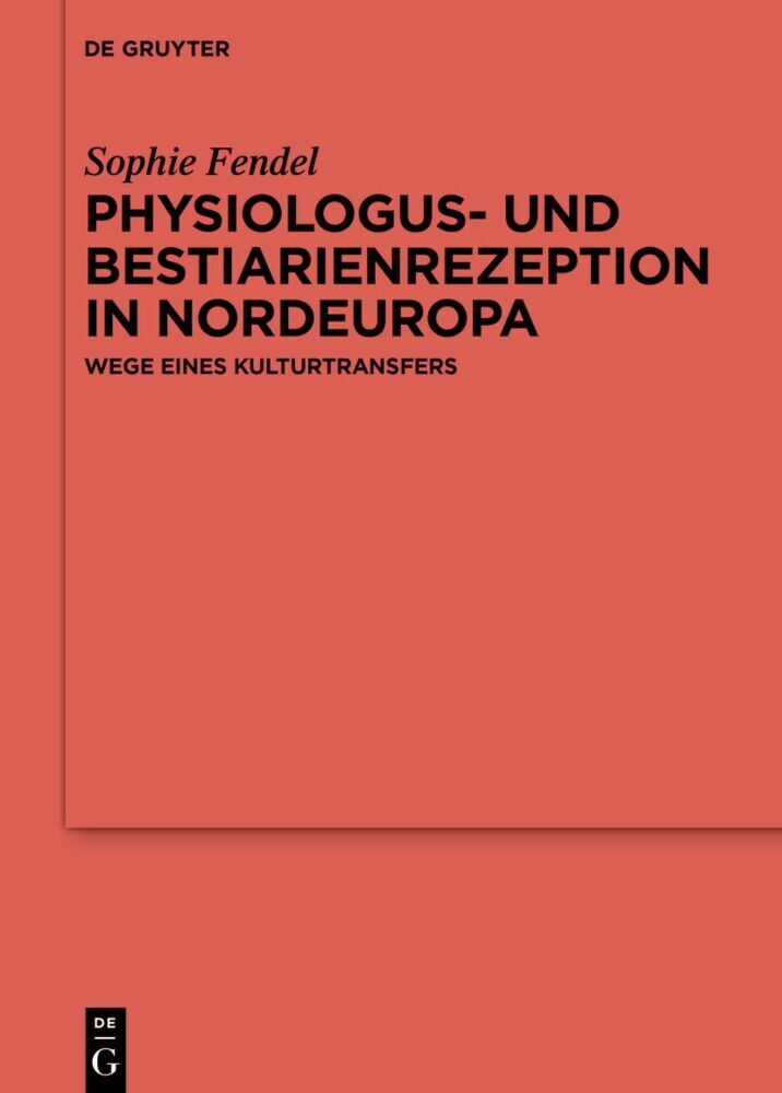Physiologus- und Bestiarienrezeption in Nordeuropa main product photo