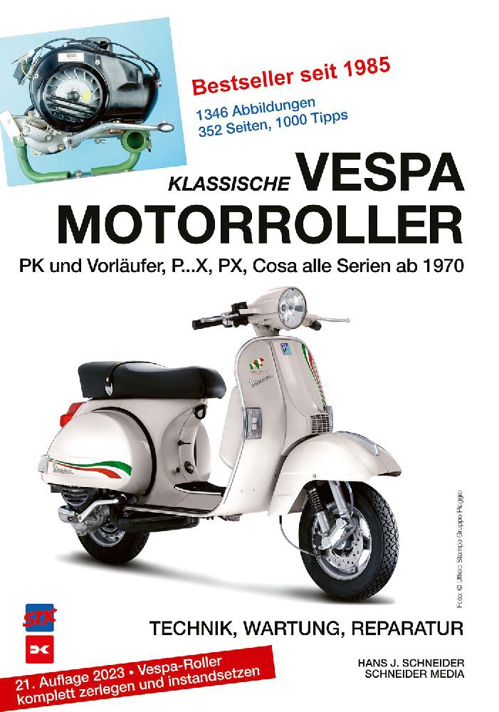 Klassische Vespa Motorroller main product photo