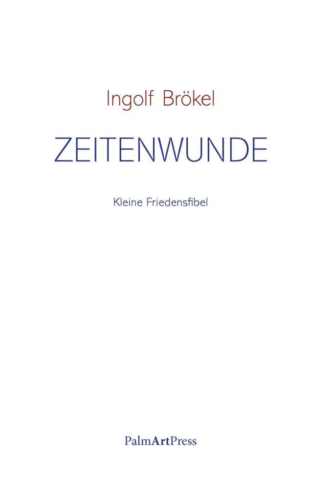 Zeitenwunde main product photo