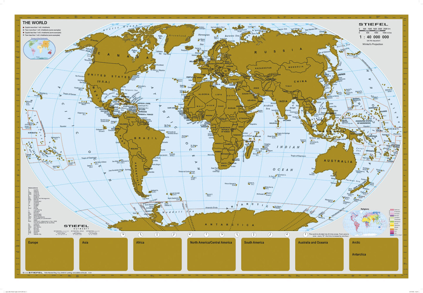 Scratchmap/Rubbelkarte THE WORLD main product photo