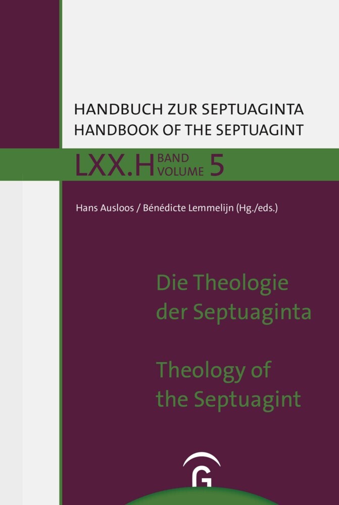 Die Theologie der Septuaginta / The Theology of the Septuagint main product photo