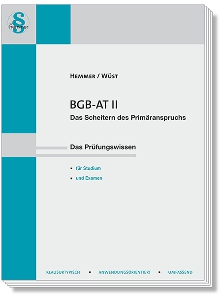 BGB AT II - Das Scheitern des Primäranspruchs main product photo