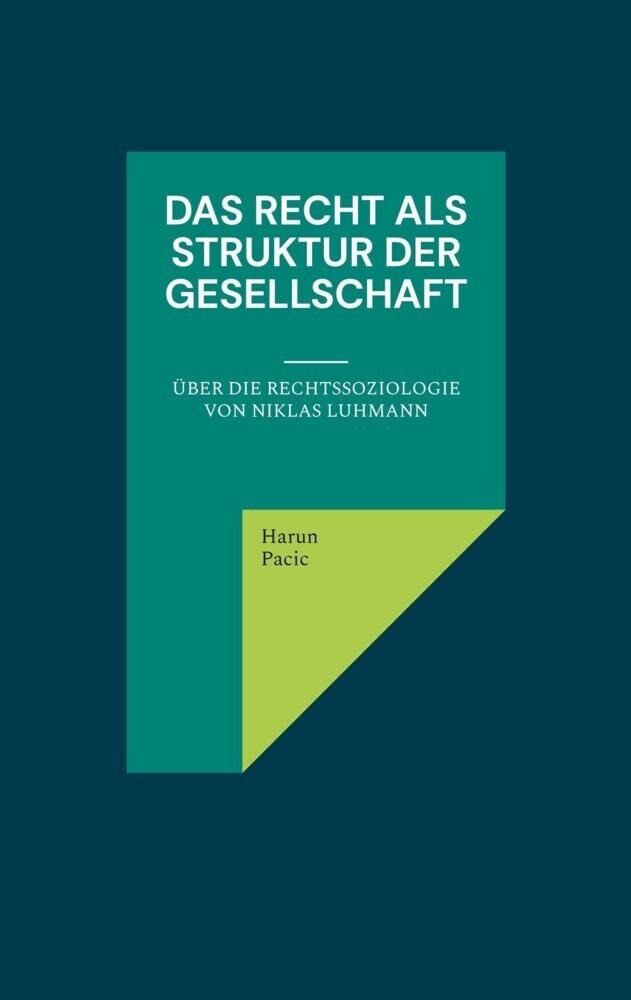 Das Recht als Struktur der Gesellschaft main product photo