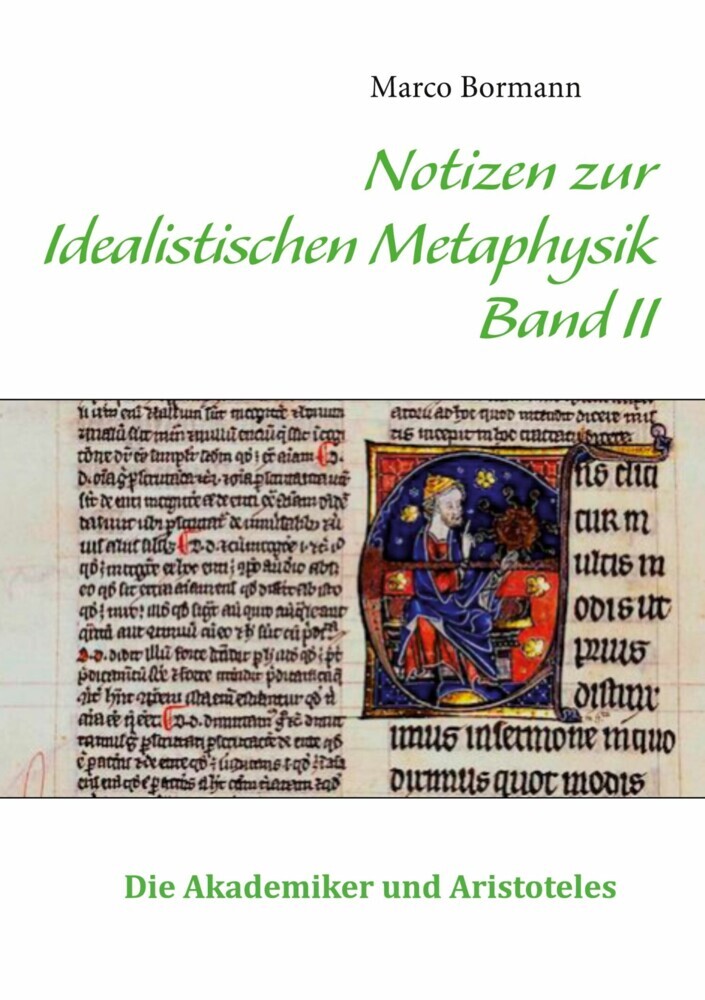 Notizen zur Idealistischen Metaphysik Band II main product photo