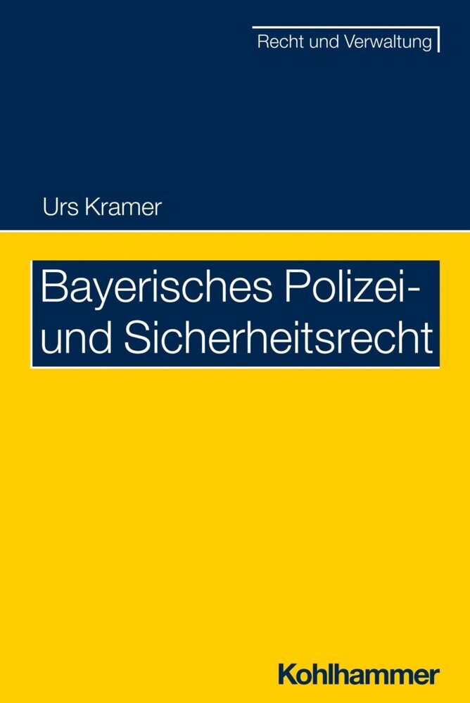 Bayerisches Polizei- und Sicherheitsrecht main product photo