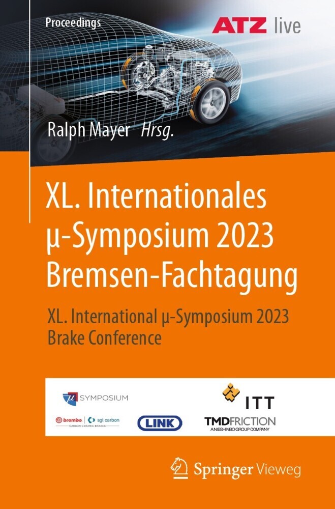 XL. Internationales µ-Symposium 2023 Bremsen-Fachtagung main product photo