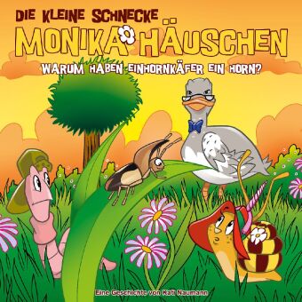 Die kleine Schnecke Monika Häuschen - Warum haben Einhornkäfer ein Horn?, 1 Audio-CD