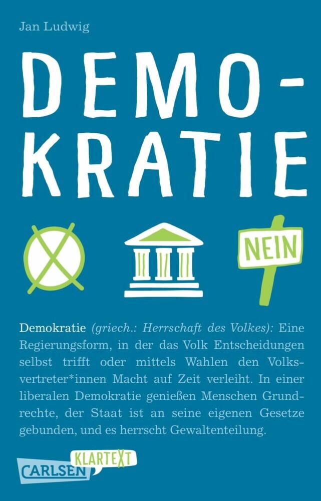 Demokratie (Carlsen Klartext) main product photo
