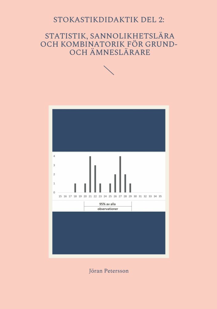 Stokastikdidaktik del 2: Statistik, sannolikhetslära och kombinatorik för grund- och ämneslärare main product photo