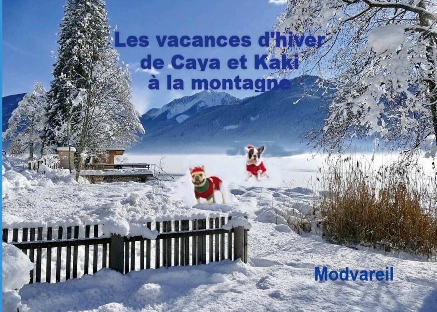 Les vacances d'hiver de Caya et Kaki à la montagne main product photo