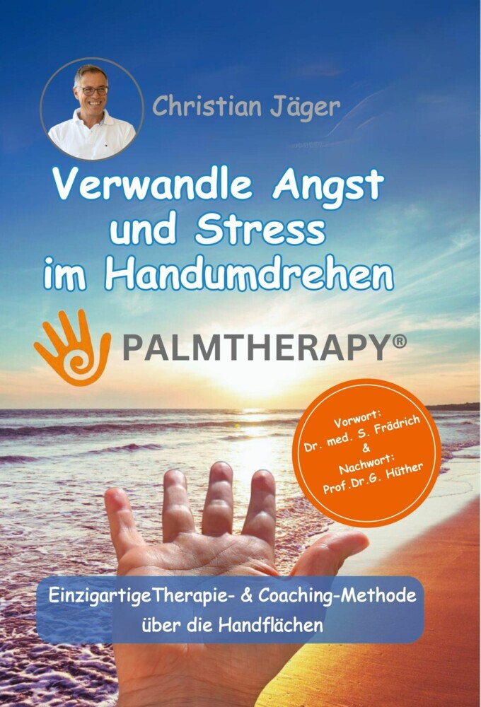 Palmtherapy - Verwandle Angst und Stress im Handumdrehen - Die einzigartige Therapie- und Coaching-Methode über die Handflächen. main product photo