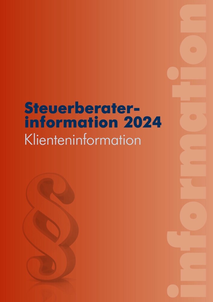 Steuerberaterinformation 2024 main product photo