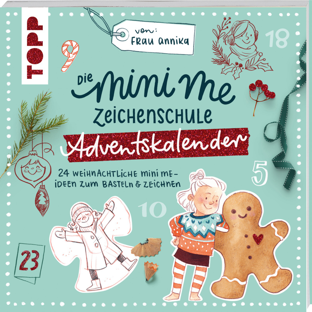 Die Mini me Zeichenschule Adventskalender von Frau Annika main product photo