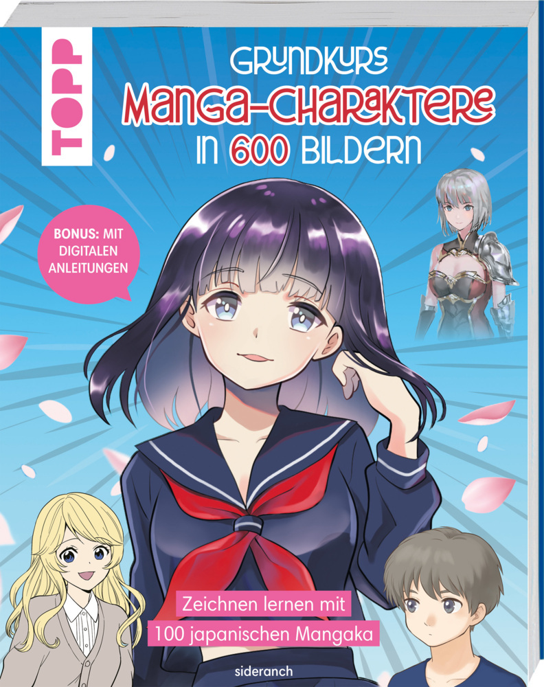 Grundkurs Manga-Charaktere in 600 Bildern main product photo