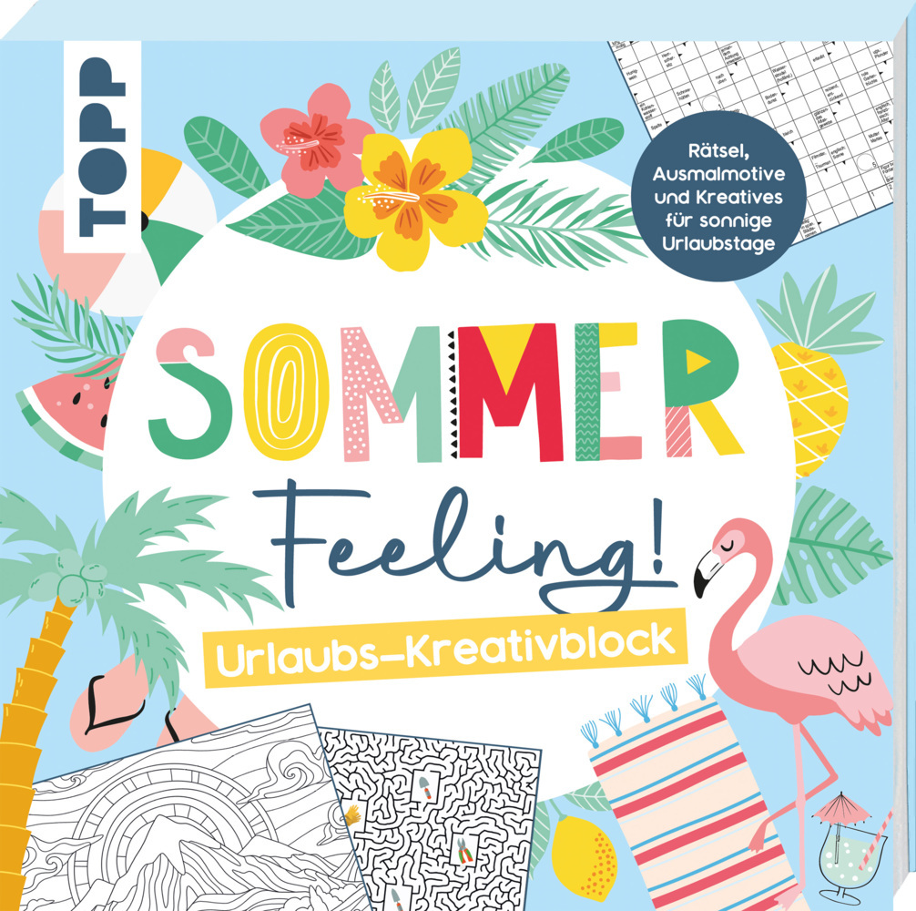 Sommer Feeling! Urlaubs-Kreativblock main product photo