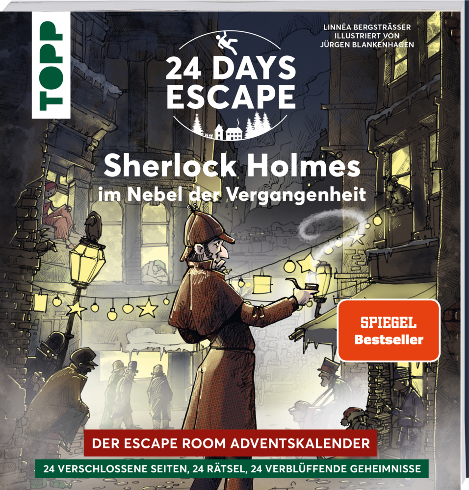 24 DAYS ESCAPE - Der Escape Room Adventskalender: Sherlock Holmes im Nebel der Vergangenheit main product photo