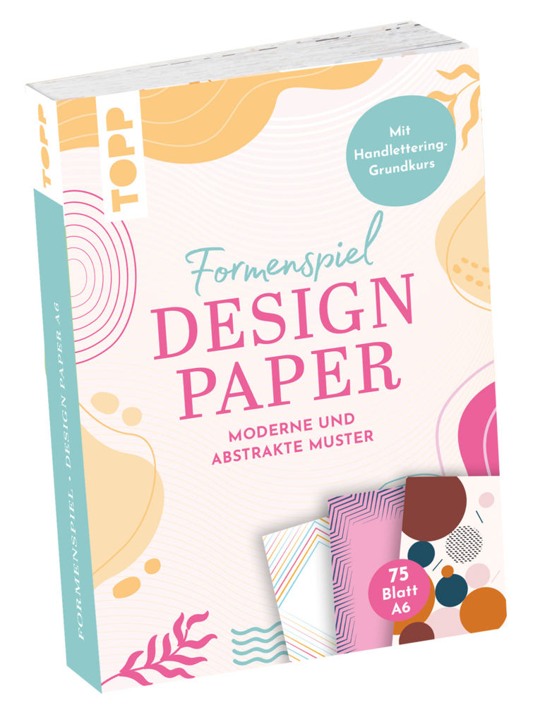 Design Paper A6 Formenspiel. Mit Handlettering-Grundkurs main product photo