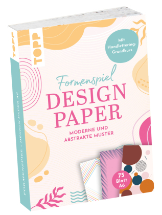 Design Paper A6 Formenspiel. Mit Handlettering-Grundkurs