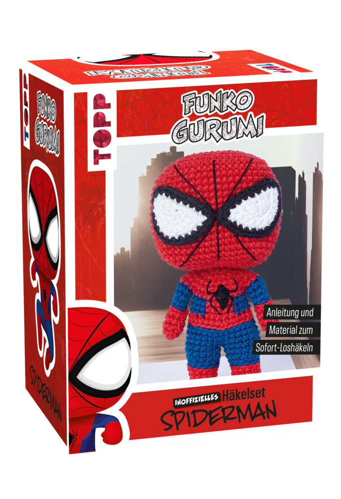 Funkogurumi Spiderman. Das inoffizielle Häkelset main product photo