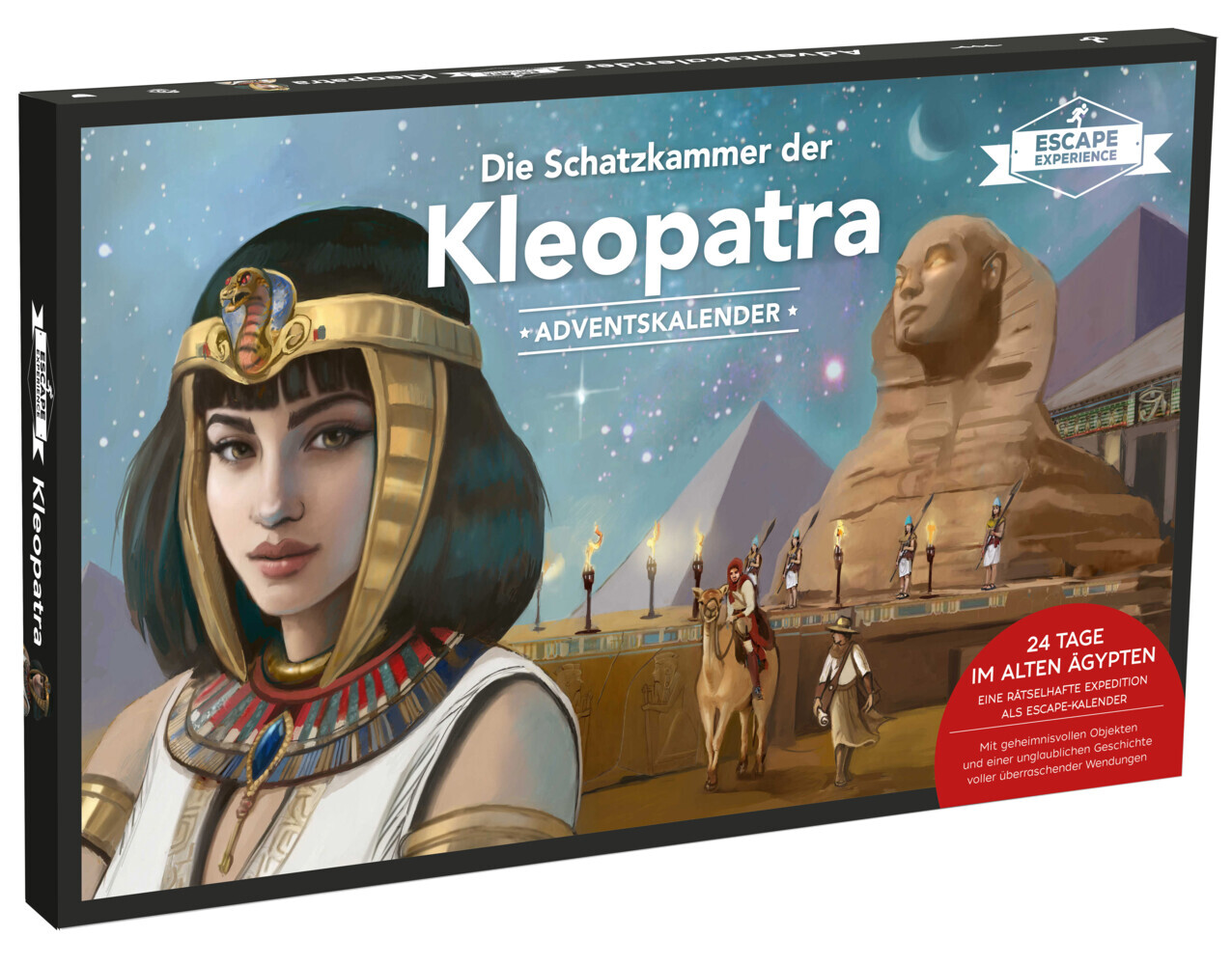 Escape Experience Adventskalender - Die Schatzkammer der Kleopatra main product photo