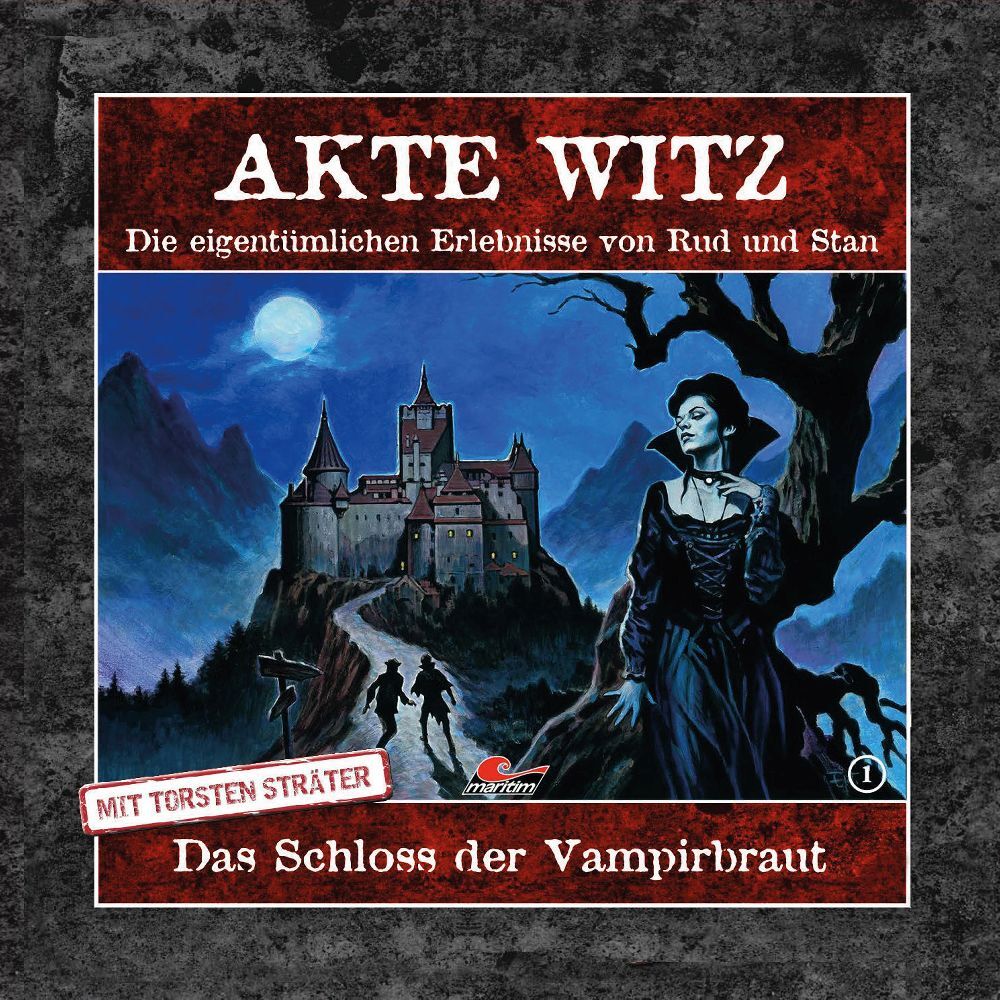 Akte Witz: Das Schloss der Vampirbraut, 1 Audio-CD main product photo