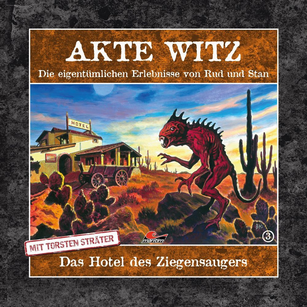 Akte Witz: Das Hotel des Ziegensaugers, 1 Audio-CD main product photo