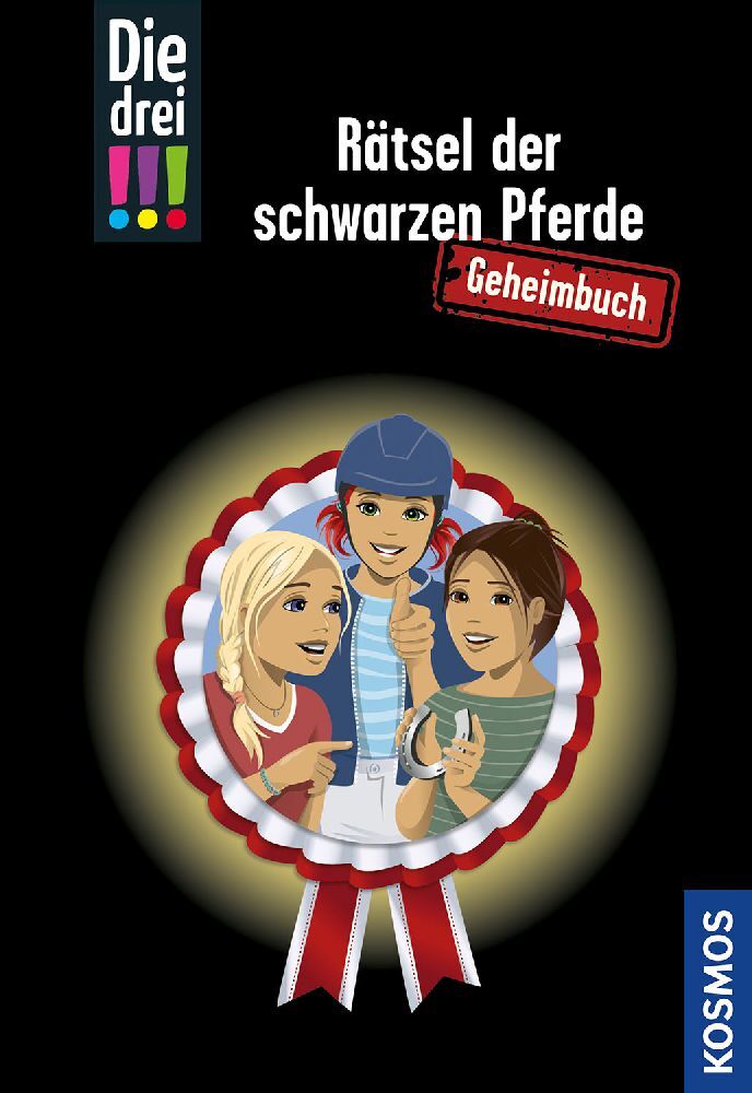 Die drei !!!, Rätsel der schwarzen Pferde main product photo