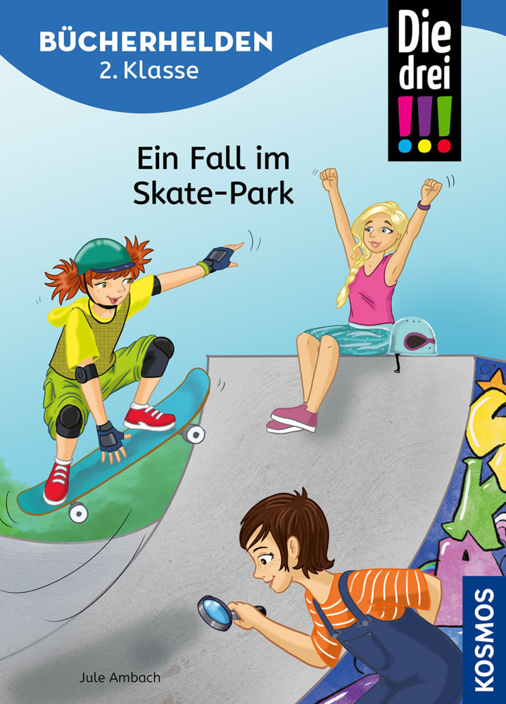 Die drei !!!, Bücherhelden 2. Klasse, Ein Fall im Skate-Park main product photo