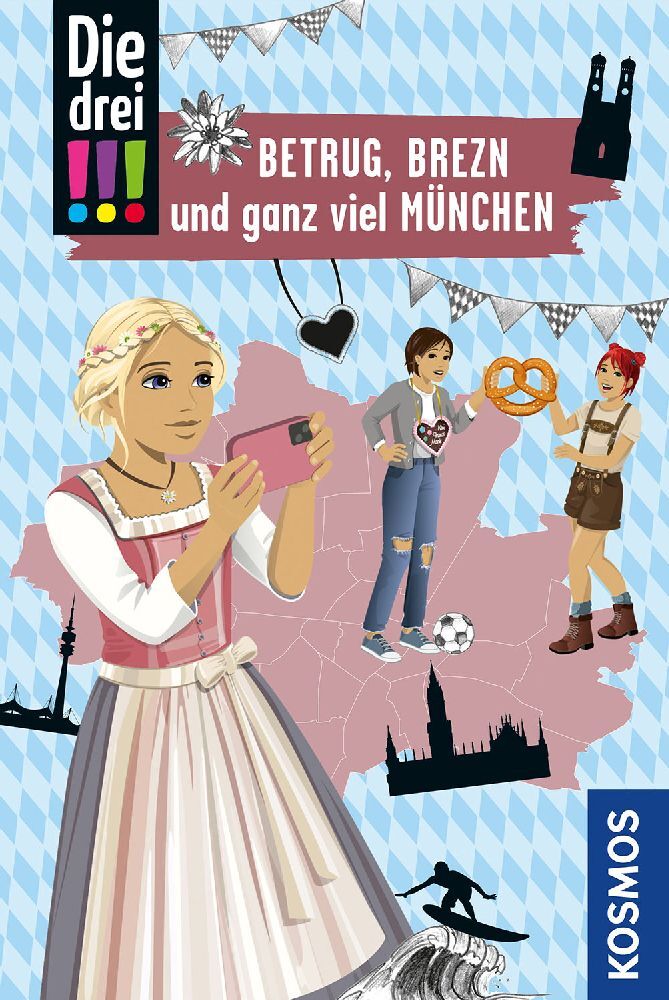 Die drei !!!, Betrug, Brezn und ganz viel München main product photo