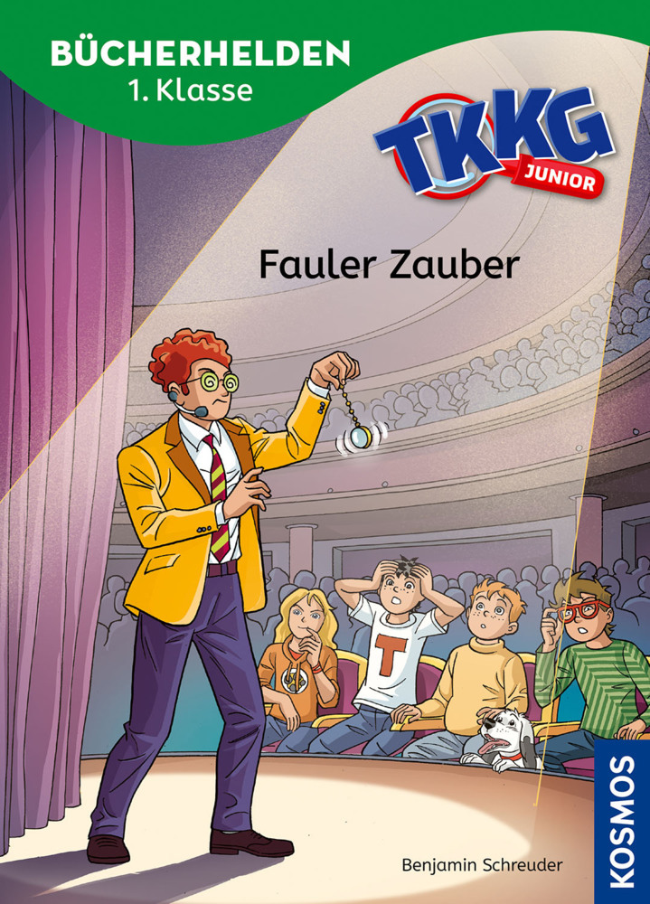TKKG Junior, Bücherhelden 1. Klasse, Fauler Zauber main product photo