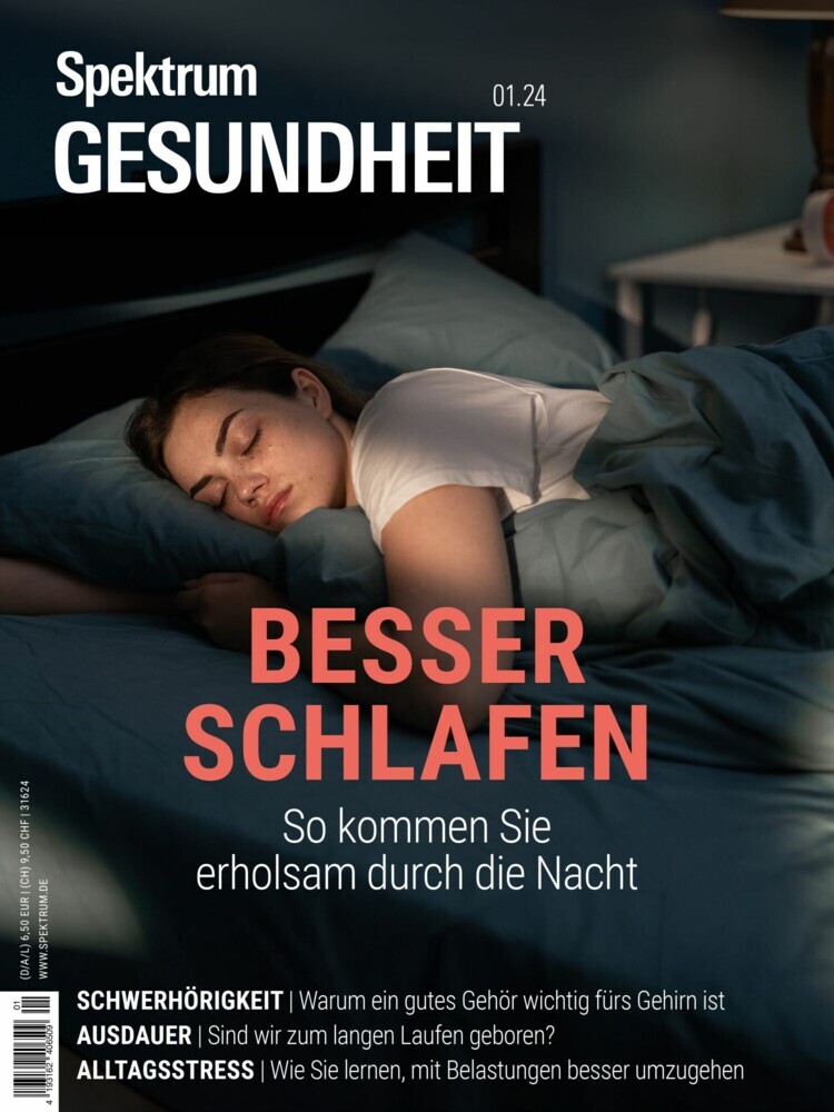 Spektrum Gesundheit 1/24 - Besser schlafen main product photo