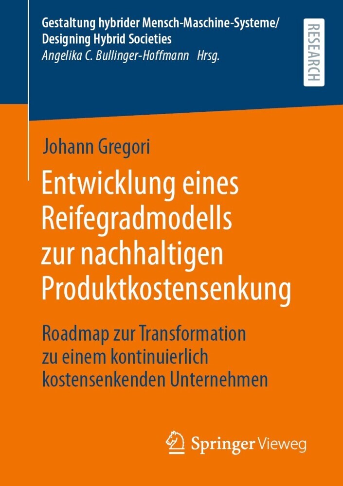 Entwicklung eines Reifegradmodells zur nachhaltigen Produktkostensenkung main product photo