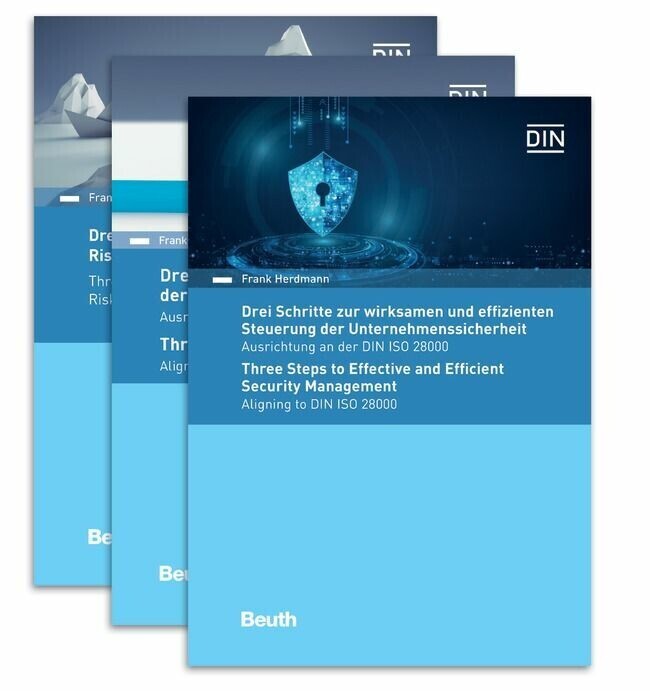 Paket - Drei Schritte zur Steuerung der Unternehmenssicherheit + zur Aufrechterhaltung der Betriebsfähigkeit + zum Risikomanagement main product photo